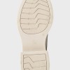 Дамски боти от естествена кожа с пух Bosido Lace Beige