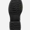 Дамски боти от естествена кожа с пух Bosido Lace Black