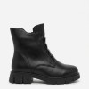 Дамски боти от естествена кожа със зимна вата Bosido Winter Black