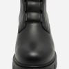 Дамски боти от естествена кожа със зимна вата Bosido Winter Black