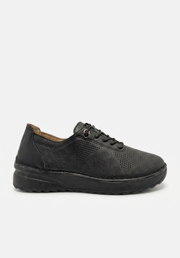 Дамски ортопедични обувки за широк крак Weide 6777 Black