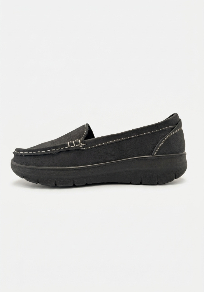 Дамски ортопедични обувки - тип WalkMax OrtoStep 6066 Black