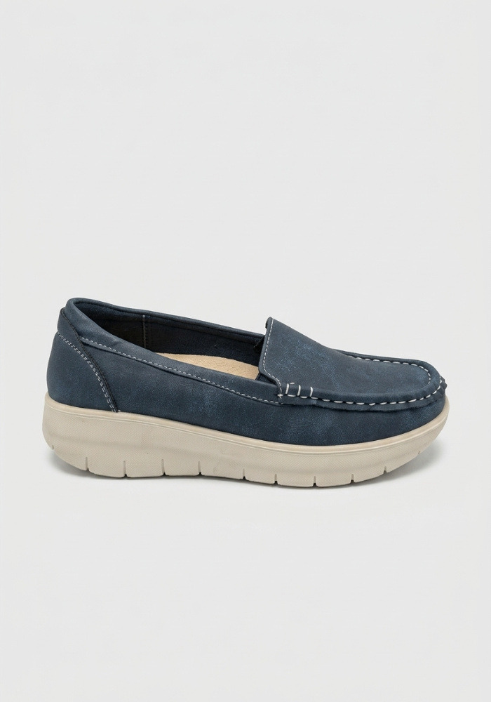 Дамски ортопедични обувки - тип WalkMax OrtoStep 6066 Blue