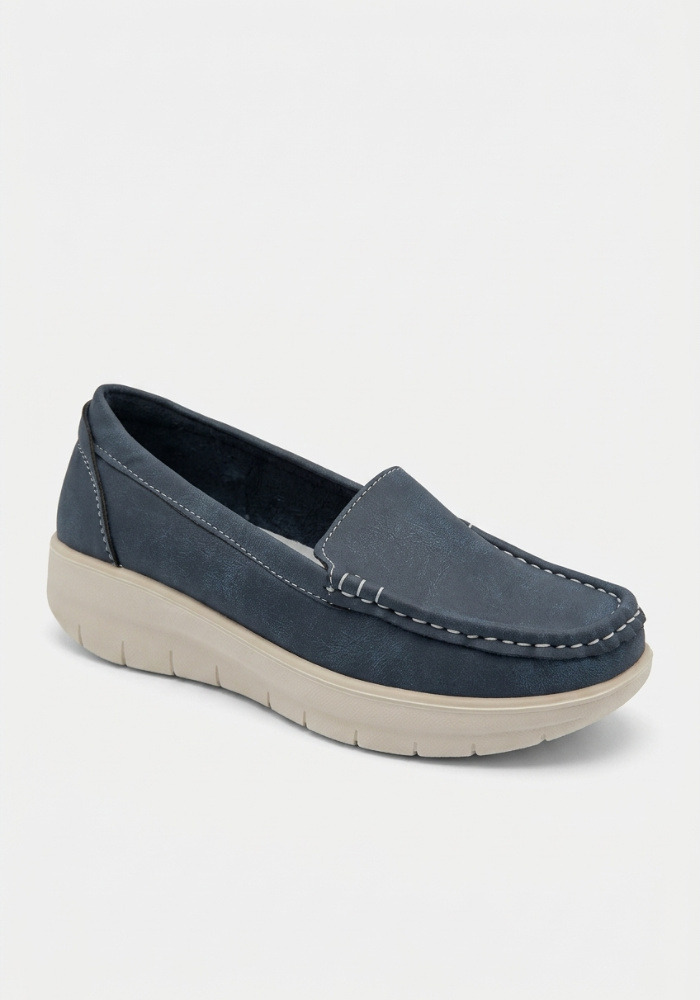 Дамски ортопедични обувки - тип WalkMax OrtoStep 6066 Blue
