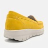Дамски ортопедични обувки - тип WalkMax OrtoStep 6066 Yellow