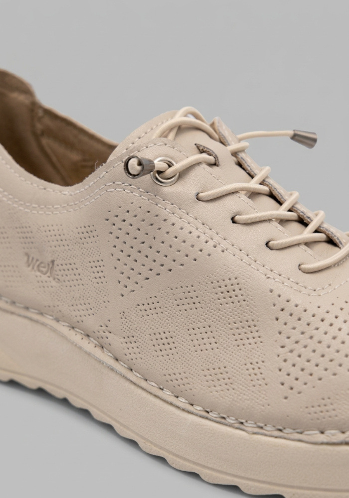 Дамски ортопедични обувки за широк крак Weide 6777 Beige