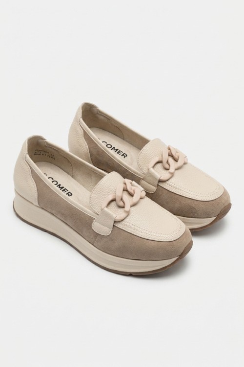 Дамски обувки Comer 681 Beige