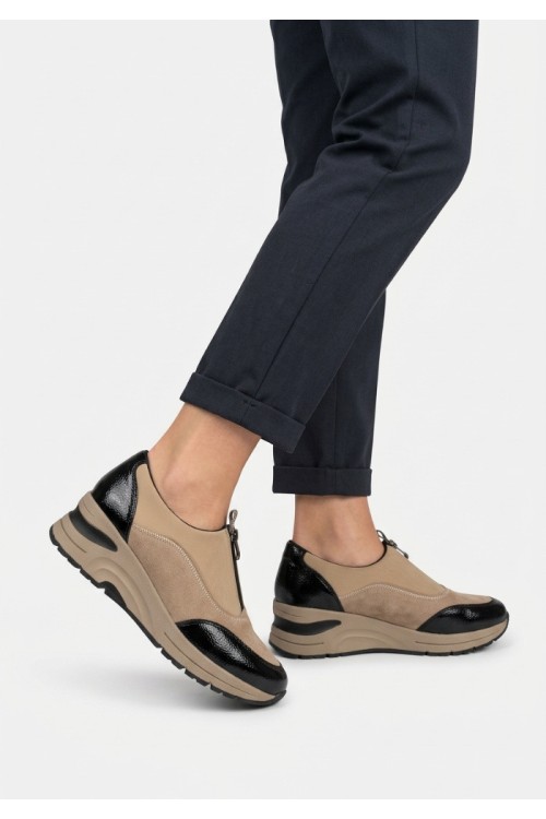 Дамски обувки на платформа Comer Italy 187 Beige
