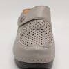 Дамски ортопедични чехли на платформа от естествена кожа Bosido 501 Brown
