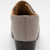 Дамски ортопедични чехли на платформа от естествена кожа Bosido 501 Brown