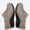 Дамски ортопедични чехли на платформа от естествена кожа Bosido 501 Brown