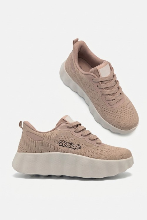 Дамски ортопедични обувки с компресионни подметки Weide Pink