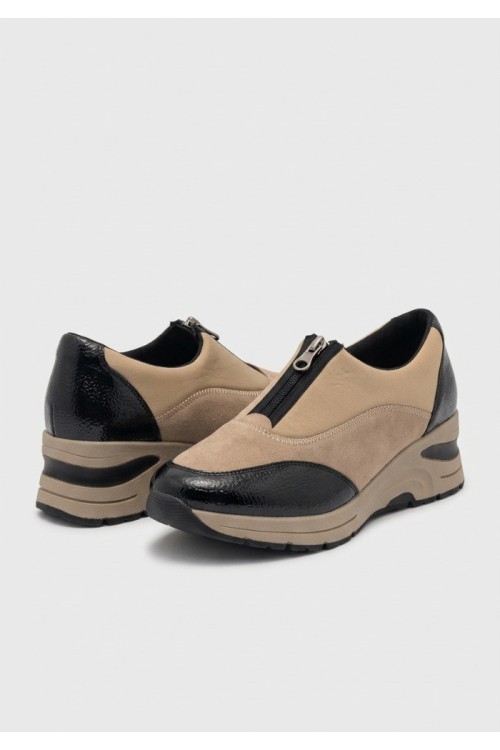 Дамски обувки на платформа Comer Italy 187 Beige