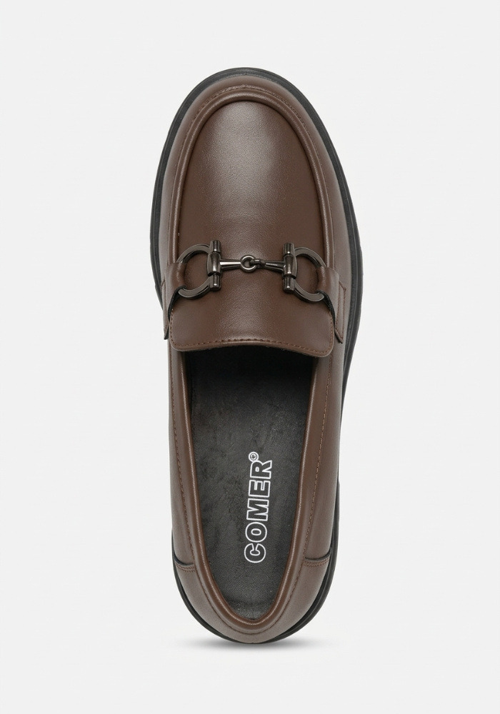 Дамски лоуфъри Comer Italy 676 Brown