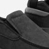 Мъжки ортопедични мокасини за широк крак и лесно обуване LetGet Black