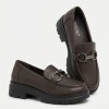 Дамски лоуфъри Comer Italy 676 Brown