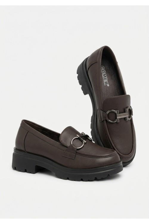 Дамски лоуфъри Comer Italy 676 Brown
