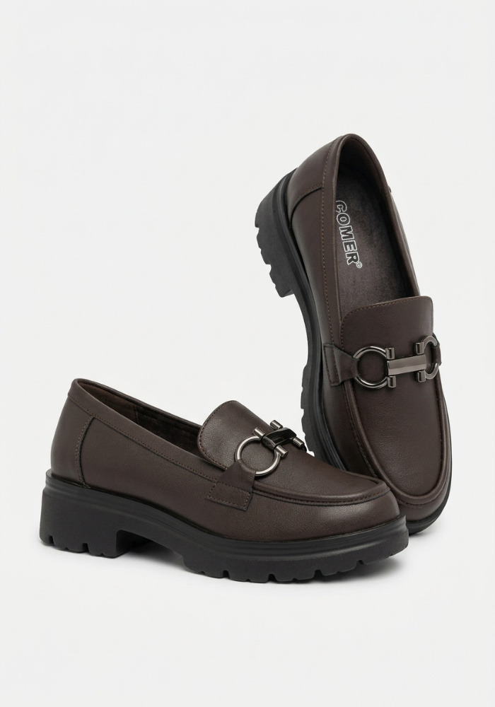 Дамски лоуфъри Comer Italy 676 Brown