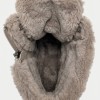 Дамски боти от естествена кожа с пух Bosido Winter Taupe
