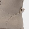 Дамски боти от естествена кожа с пух Bosido Winter Taupe