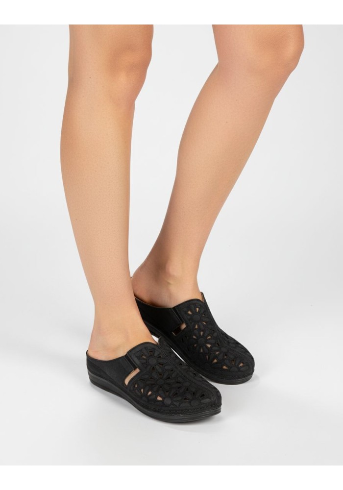 Дамски ортопедични чехли LetGet 9663-1 Black