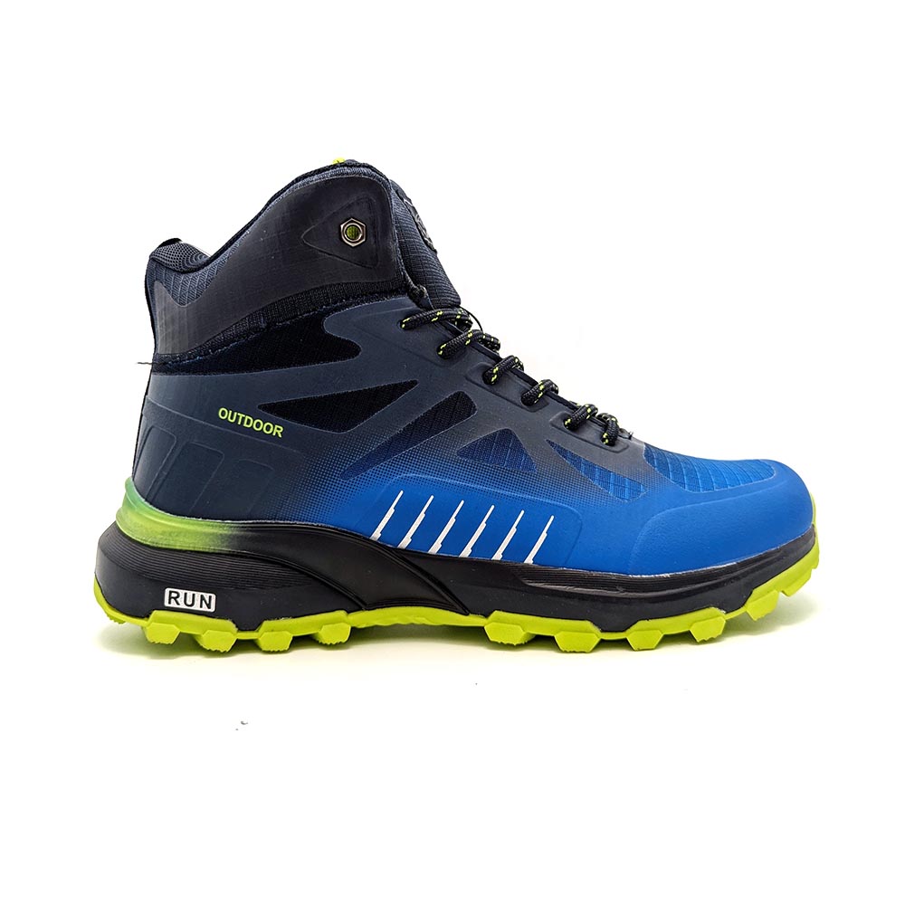 Водоустойчиви мъжки туристически боти EMaks OutPulse™ Neon-Blue Waterproof