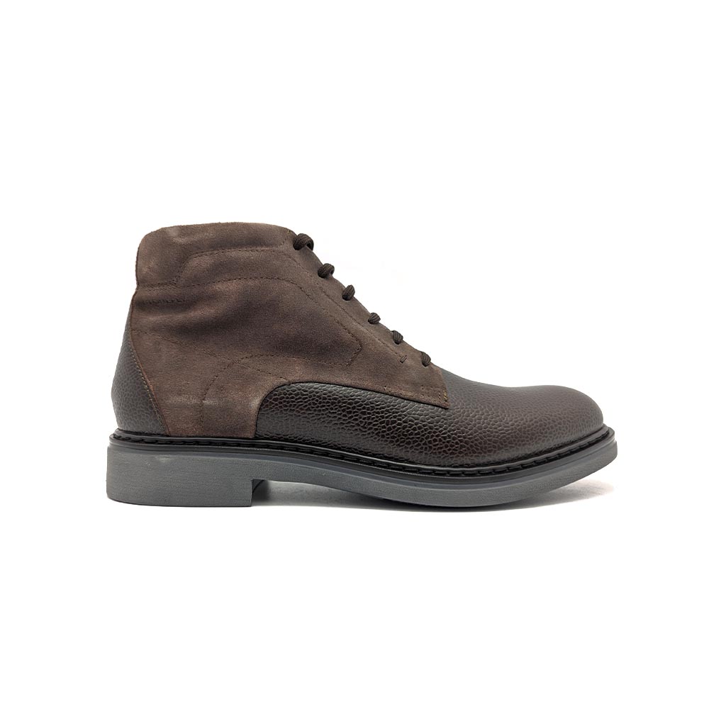 Мъжки боти от естествена кожа ST.FLY 9011 Melange Brown