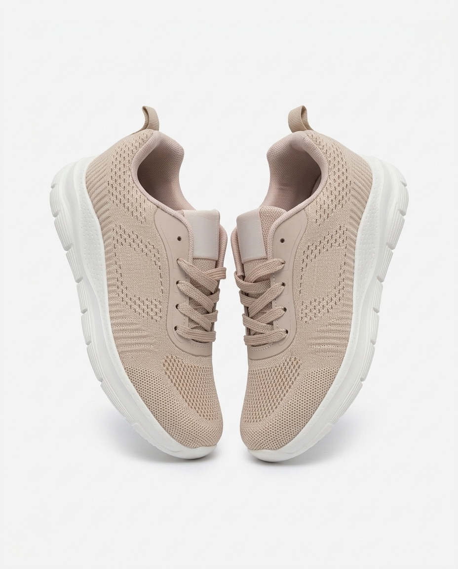 Дамски олекотени маратонки с ортопедична подметка W299 Pink