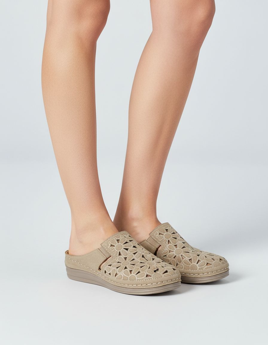 Дамски ортопедични чехли LetGet 9663-2 Beige
